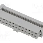 Ficha, Idc, Fêmea, Pin: 26, Idc, para Fita, 1,27m.