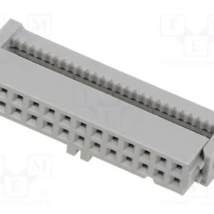 Ficha, Idc, Fêmea, Pin: 26, Idc, para Fita, 1,27m.