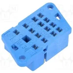 Base, Pin: 14, 10a, 250vac, No Painel, para Solda.