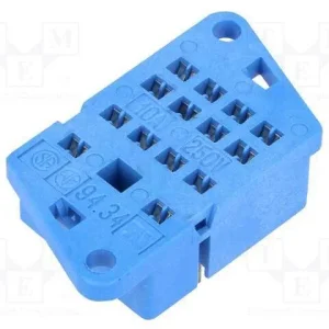 Base, Pin: 14, 10a, 250vac, No Painel, para Solda.