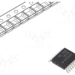 Ic: Conversor A/D, Ch: 4, 12bit, 125ksps, 2,7÷5,2.
