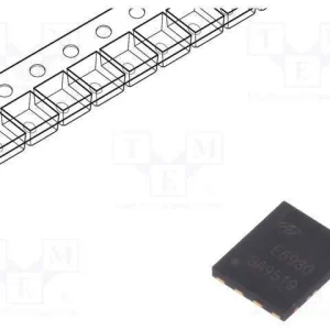 Transístor: N-Mosfet X2, Unipolar, 30v, 22/85a, 9.
