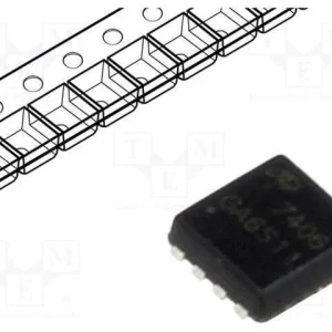 Transístor: N-Mosfet, Unipolar, 30v, 15a, 6w, Dfn.