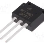 Transístor: N-Mosfet, Unipolar, 600v, 8a, To262f