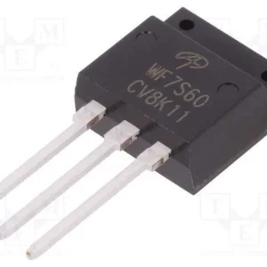 Transístor: N-Mosfet, Unipolar, 600v, 5a, To262f