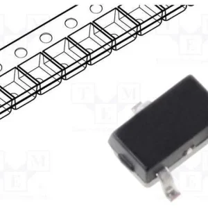 Transístor: Npn, Bipolar, 65v, 0,1a, 200mw, Sot323