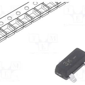Transístor: Pnp, Bipolar, 30v, 0,1a, 0,3w, Sot23