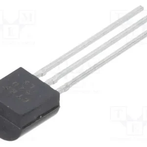 Transístor: Npn, Bipolar, 300v, 0,5a, 0,8w, To92