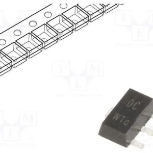 Transístor: Npn, Bipolar, 300v, 50ma, Sc62,Sot89
