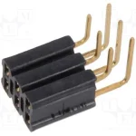 Tomada, Pinos, Fêmea, Pin: 6, Angulares 90°, 2,54.