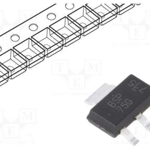 Ic: Power Switch, Low-Side, 1,6a, Ch: 1, N-Channe.