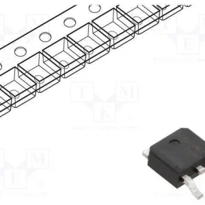 Transístor: Npn, Bipolar, 400v, 4a, 80w, Dpak