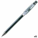 Esferográfica de Gel Pilot G-Tec C4 0,4 Mm Preto .