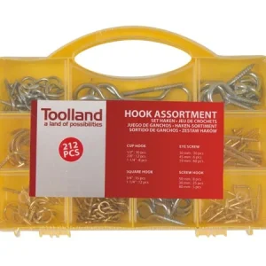 Mala com Ganchos (212pcs) - Toolland