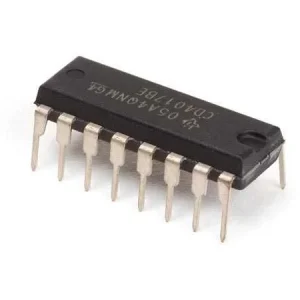 Ic Cmos-Logic Sincroniz. Dec. Up C Hcf4017