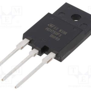 Transístor: Npn, Bipolar, 800v, 24a, 75w, Isowatt.