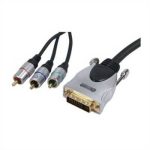 Cabo Dvi-I para RGB Dourado