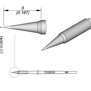 Cartucho Cónico Ø 0,1