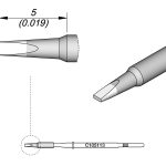 Cartucho de Cinzel 1 X 0,3