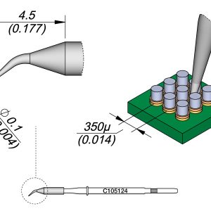 Cartucho Cónico Curvo Ø 0,1