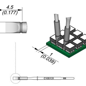 Cartucho de Cinzel 2 X 0,35