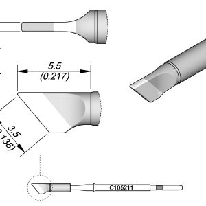 Cartucho de Lâminas 3,5 X 0,7