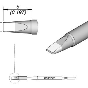 Cartucho de Cinzel 1,6 X 0,3