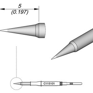 Cartucho Cónico Ø 0,1