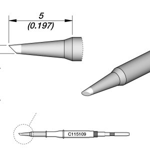 Cartucho Biselado Ø0,6