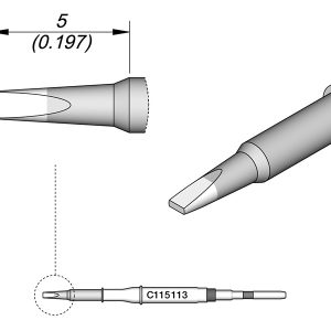 Cartucho de Cinzel 1 X 0,3