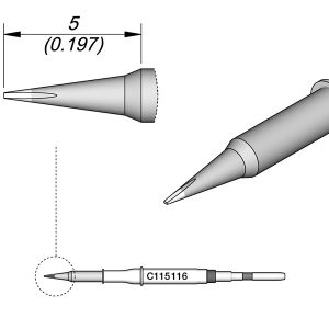 Cartucho de Cinzel 0,2 X 0,1