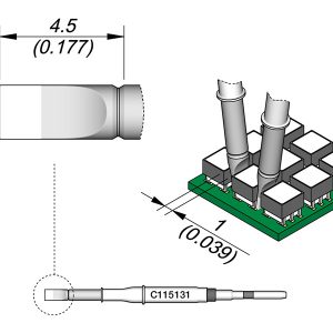 Cartucho de Lâminas 2 X 0,35