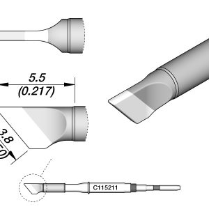 Cartucho de Lâminas 3,5 X 0,7 Ht