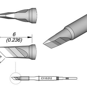 Cartucho de Facas 2,5 X 0,3 Ht