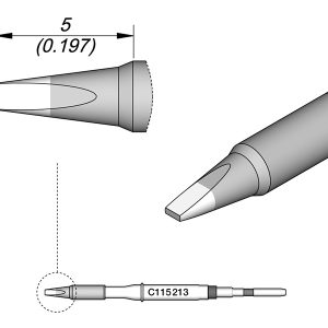 Cartucho de Cinzel 1 X 0,3 Ht