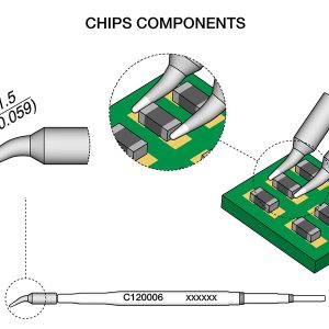 Cartucho Cónico Curvo Ø 0,5