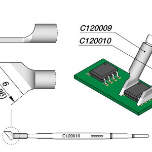 Cartucho de Lâminas 6 Esquerdo