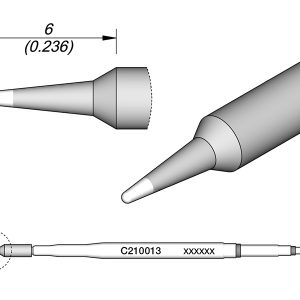 Cartucho Cónico Ø 0,5