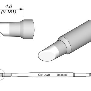 Cartucho Biselado Ø 2