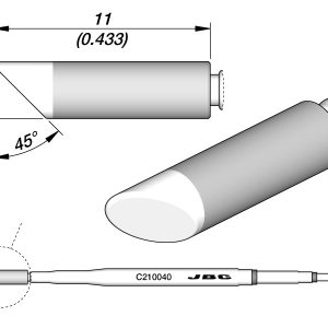 Cartucho Biselado Ø 2,9
