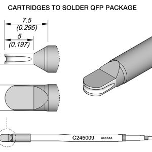 Cartucho de Arrasto Qfp 4,5 X 1,8