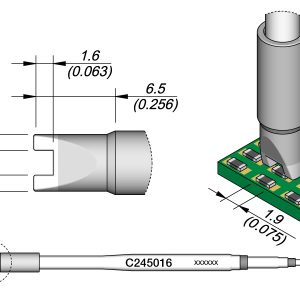 Ponta para Desolar Chips 1.9
