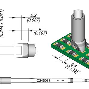 Ponta para Desoldar Chips 3.4