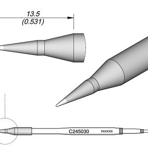 Cartucho Cónico Ø 0,3
