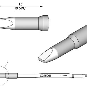 Ponta de Cinzel 3 X 1