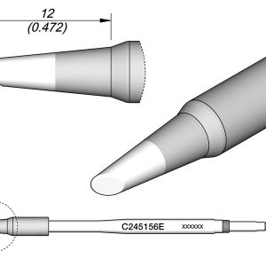Cartucho Biselado Ø 2,4