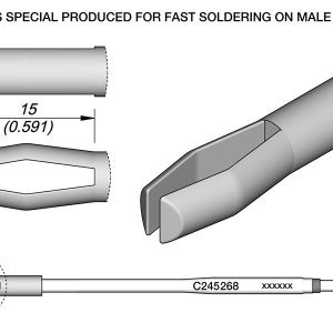 Cartucho Duplo em Linha 5 X 1,5