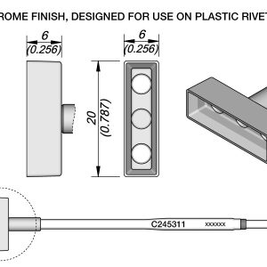 Cartucho de Fixação Térmica 20 X 6