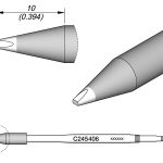 Cartucho de Cinzel 1,2 X 0,7 Ht