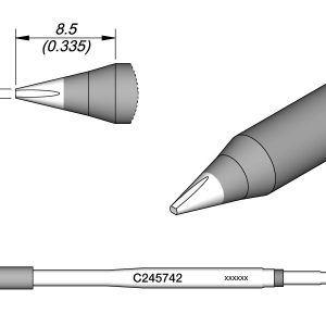 Cartucho de Cinzel 0,8 X 0,6 Ht